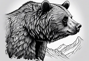 Grizzle Bear tattoo idea