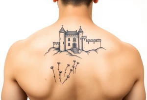 the meadow of the royal fortress. tattoo idea