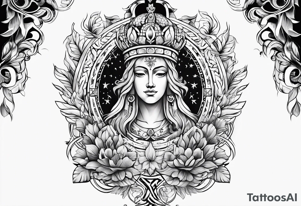 The symbol of Matthias in the bible tattoo idea