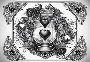 Jack of hearts tattoo idea