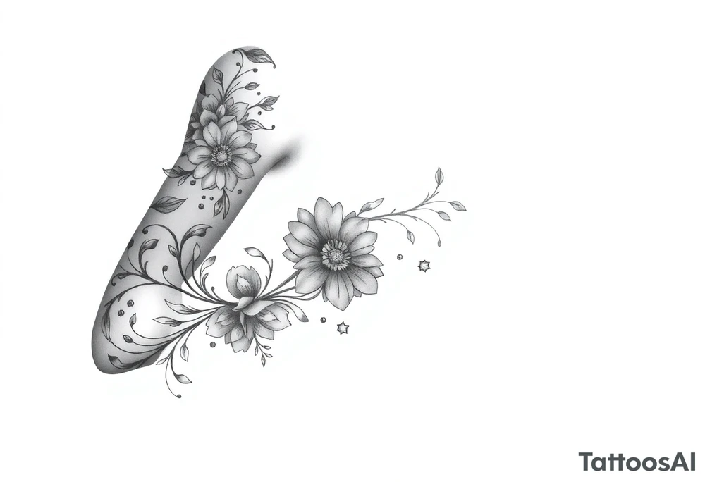 Размытые линии, мифология, свободно tattoo idea