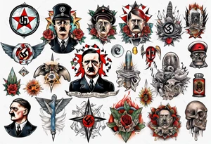 Hitler tattoo idea