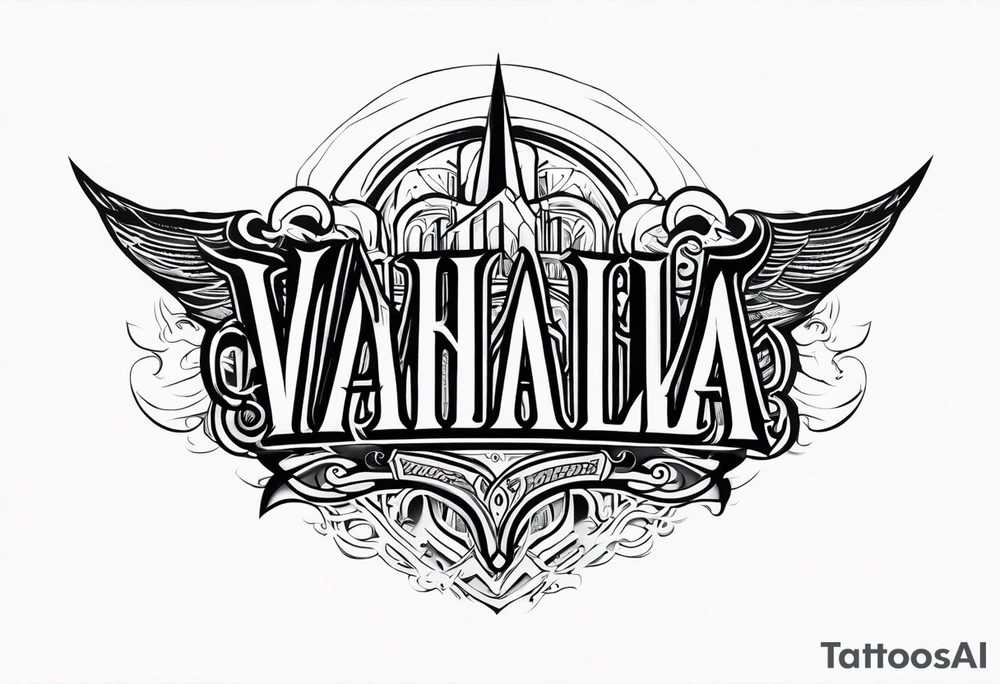 Valhalla tattoo idea