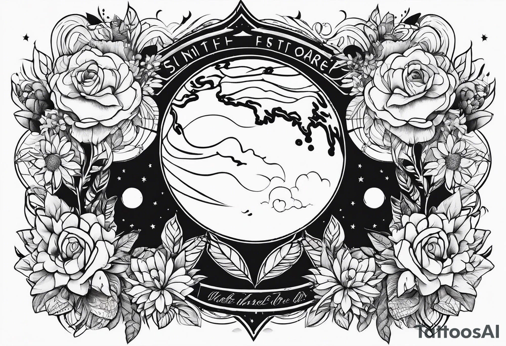 Earth day flash tattoos 
simple line work simple tattoo idea