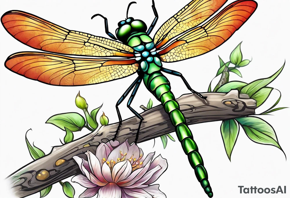 dragonfly tattoo idea