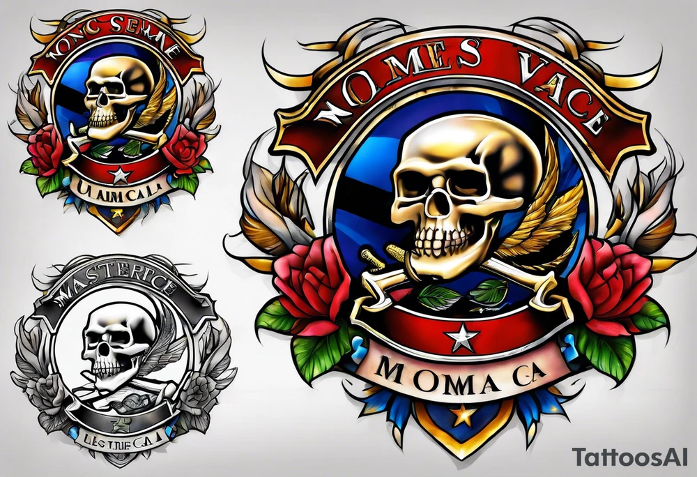 Usmc tattoo idea