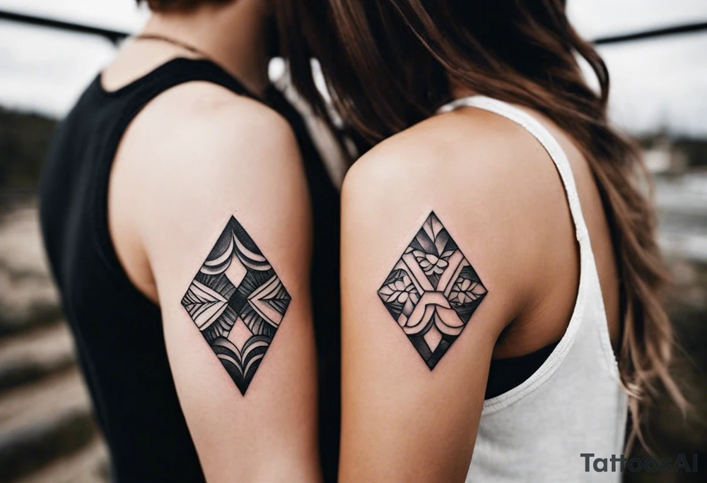 .. Friendship Tattoos:

	1.	Puzzle Pieces: Two puzzle pieces that fit perfectly together, each on a part of each friend’s body, symbolizing how they complement each other. Use simple lines for a clean design. tattoo idea