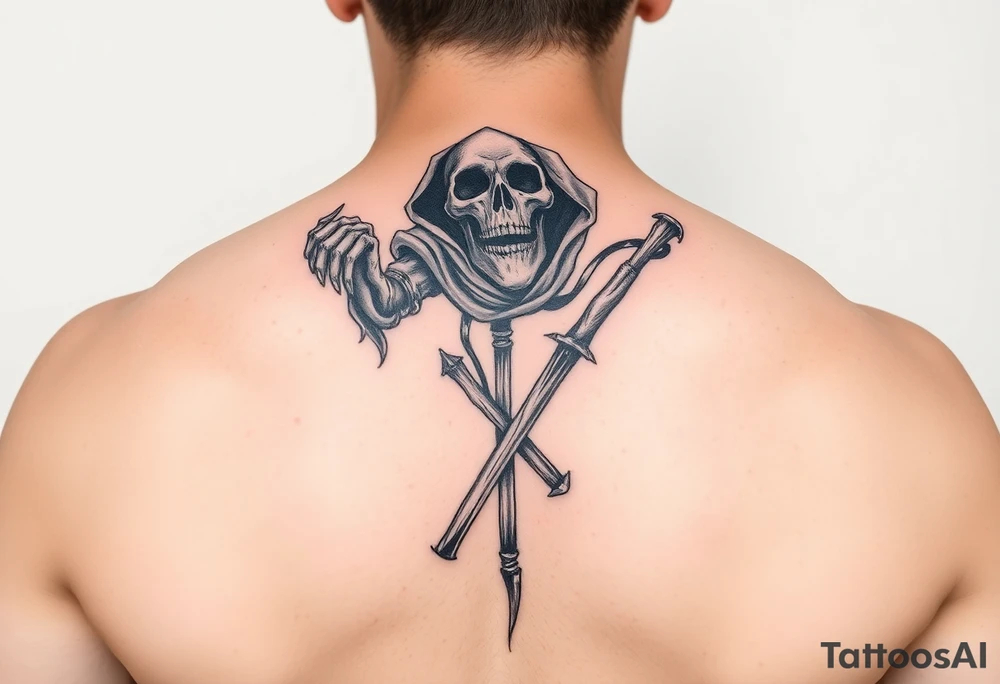 Grim reaper tattoo idea