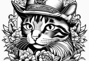 Communist cat tattoo idea