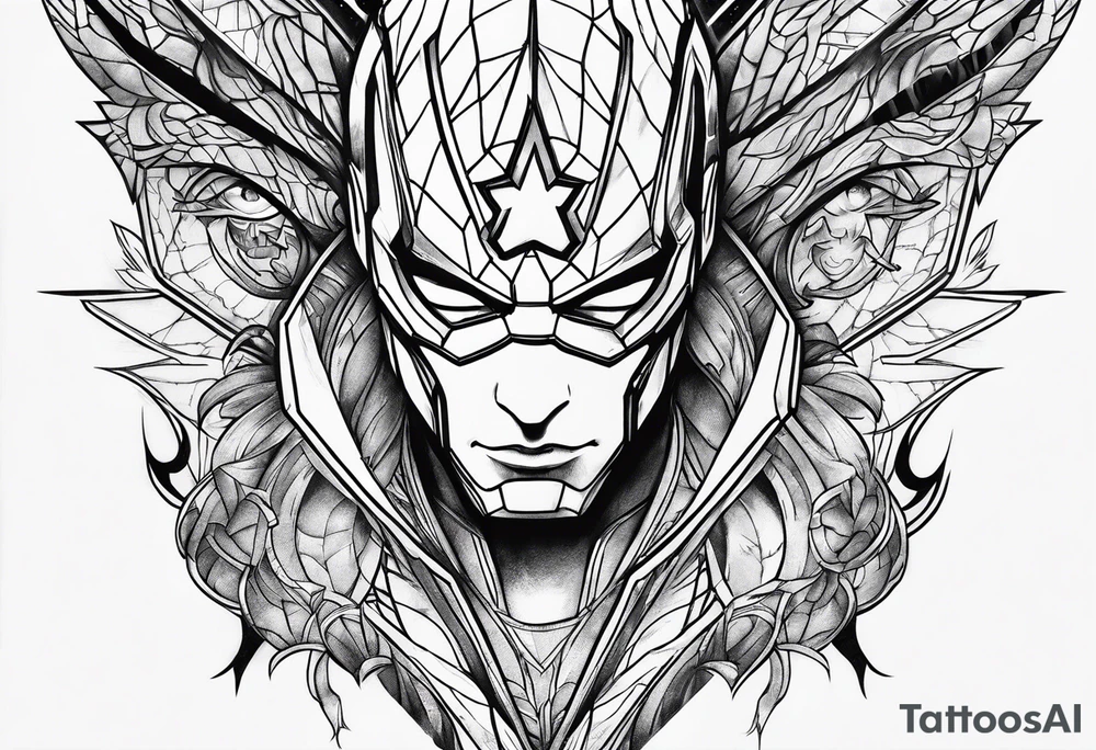 marvel tattoo idea