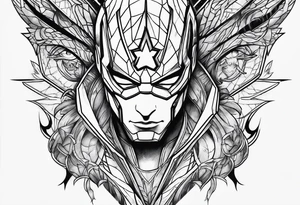 marvel tattoo idea