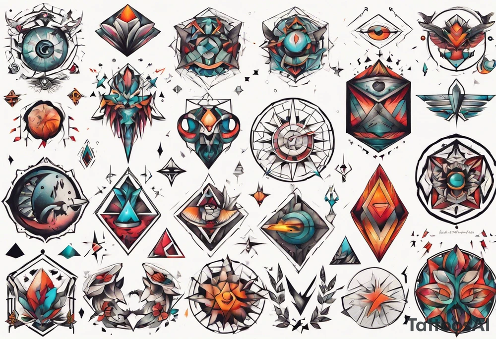 Boobs tattoo idea