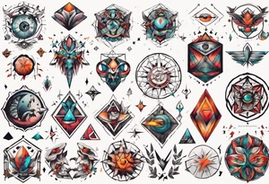 Boobs tattoo idea