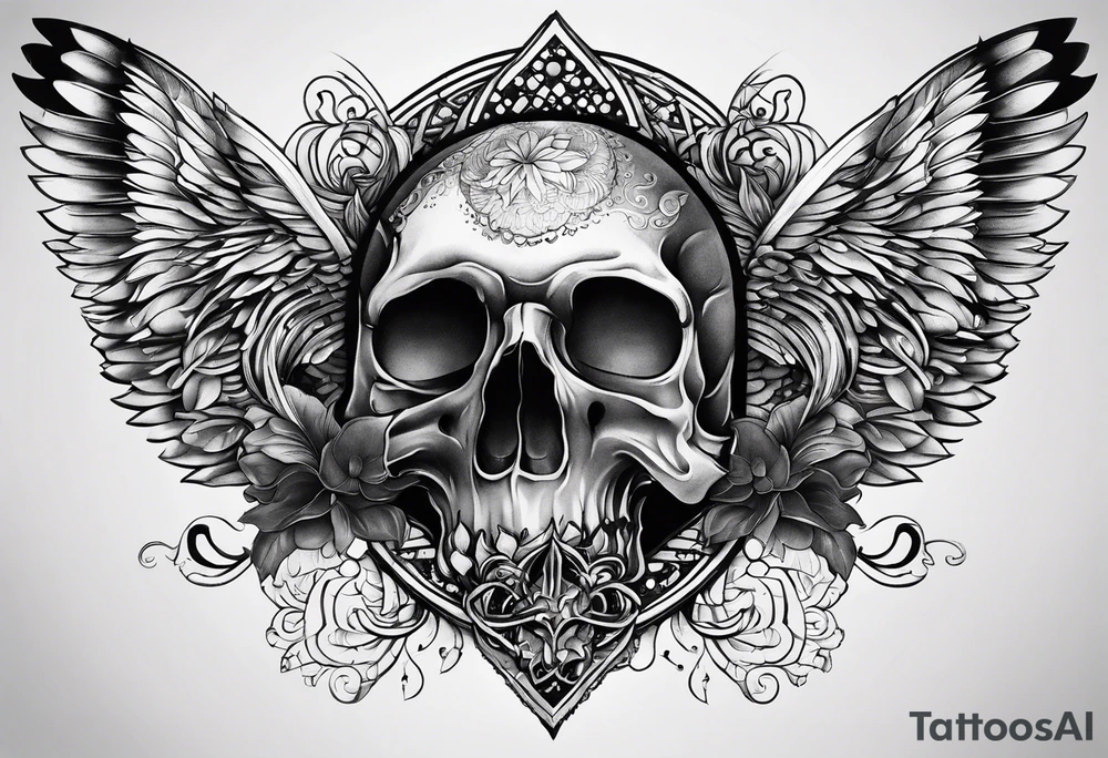 Rupestre peteoglyphe tattoo idea