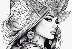 Women power tattoo idea