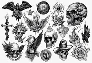 Fallen Heroes Never Forget tattoo idea