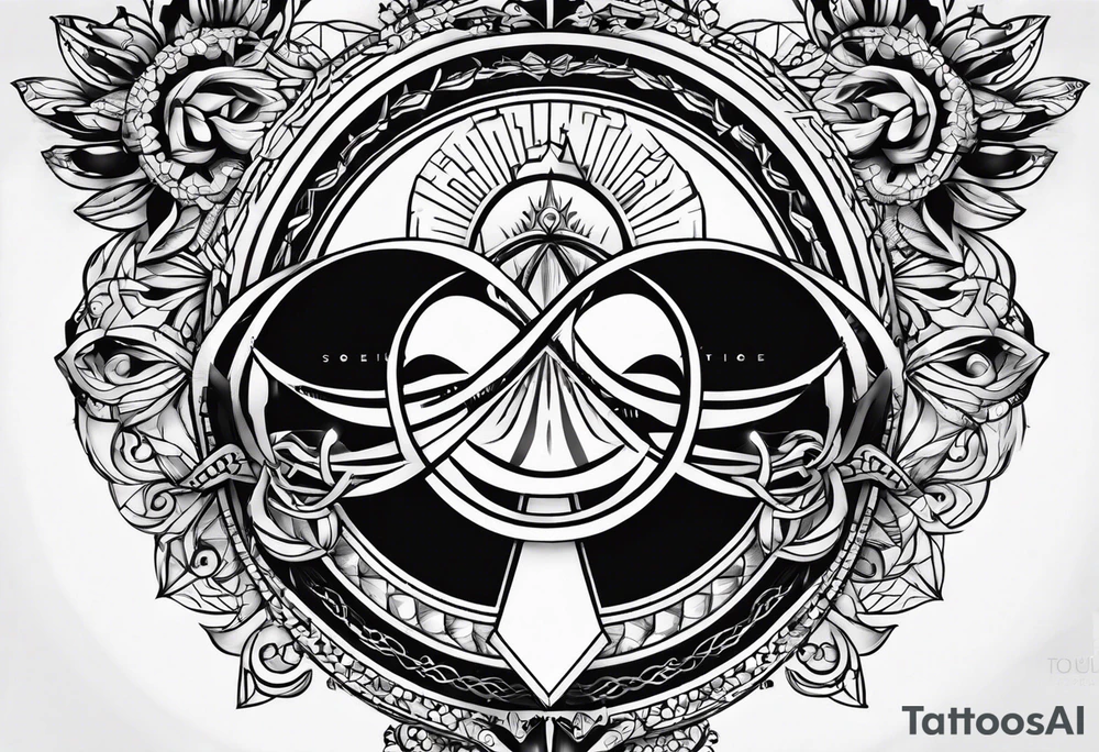 Infinity logo tattoo idea