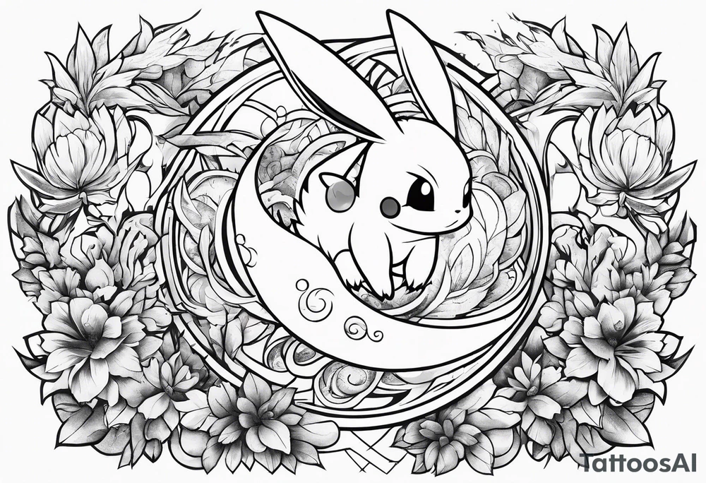 starter pokemon tattoo idea