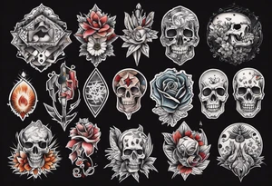 tattoo artist giving a tattoo tattoo idea