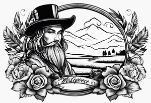 An ink and quill from colonial time tattoo idea