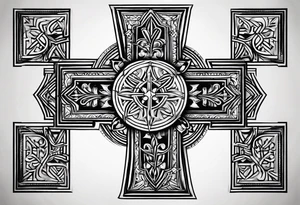 Coptic cross I am a Decon tattoo idea
