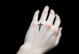Simple nature or Norse themed, going up the fingers and down the wrist. tattoo idea