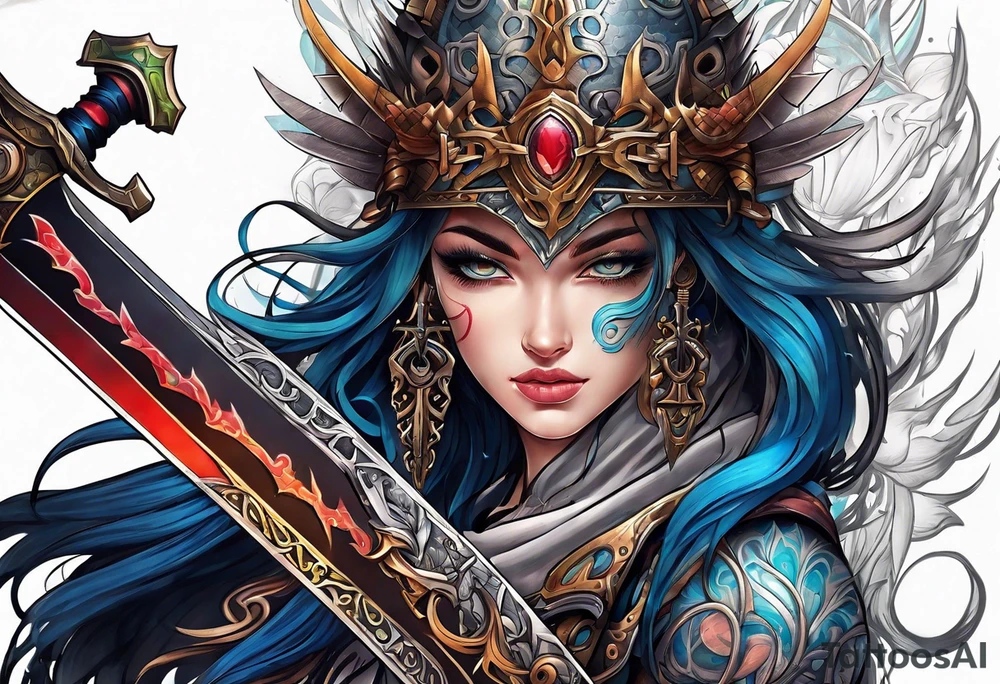 Sword tattoo idea