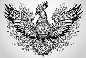 phoenix tattoo idea