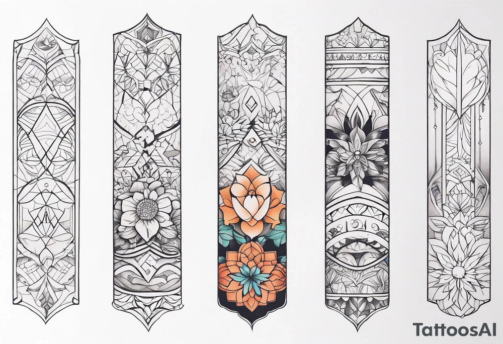 forearm sleeve tattoo idea