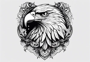 body Chest 
Eagle tattoo tattoo idea