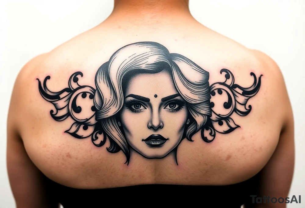 Salma Hayek charreada tattoo idea