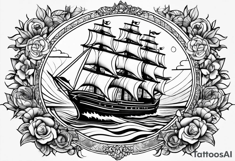 Religious sailor tattoo idea