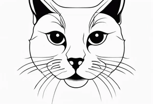 Cat meow tattoo idea
