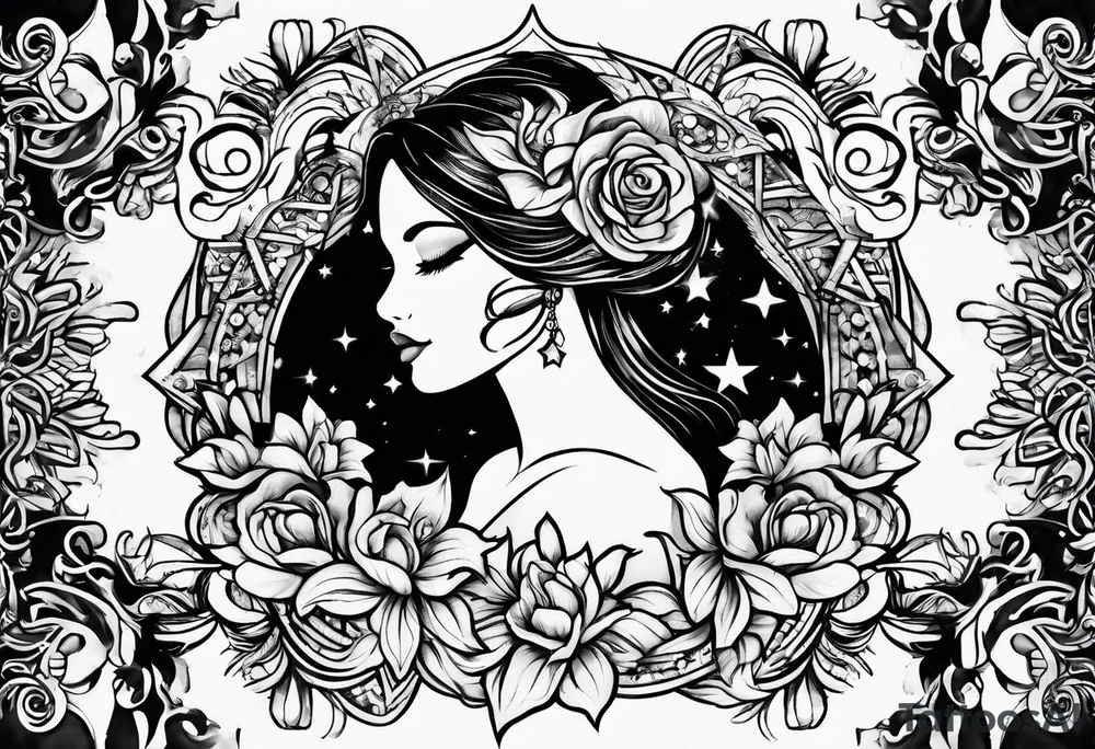 Stars tattoo idea