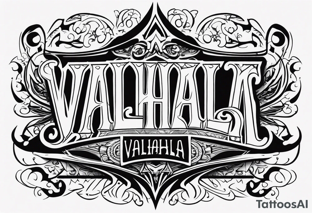 Valhalla tattoo idea