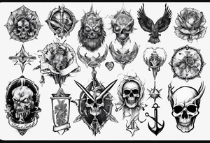 black talbot tattoo idea