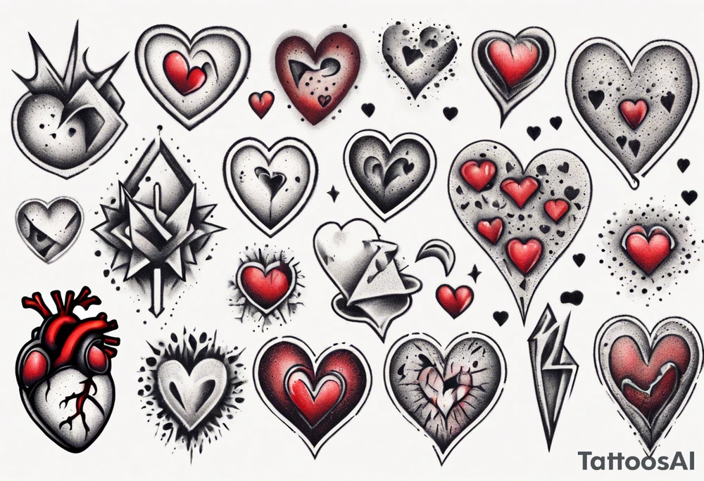 heartbreak tattoo idea