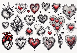 heartbreak tattoo idea