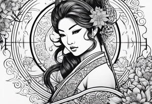 sagittarius, faith, strong tattoo idea