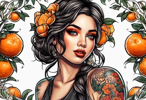 Clementine love tattoo idea