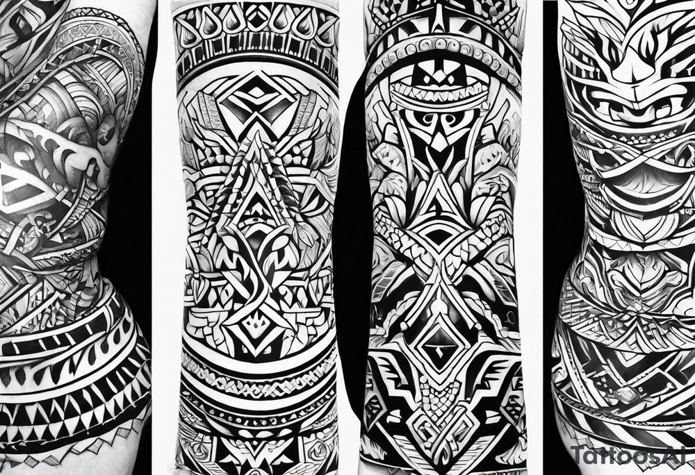 filipino tribal tattoo idea