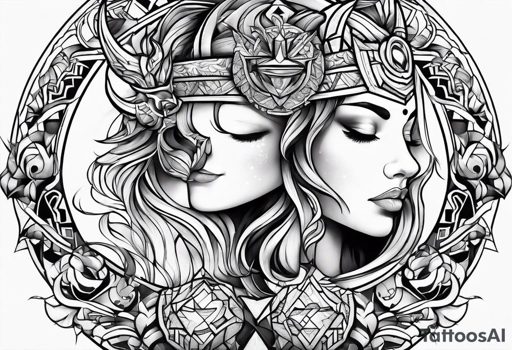 Mother son taurus tattoo idea
