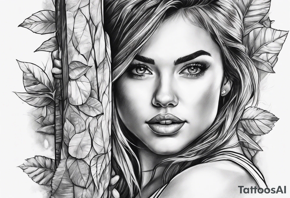 Indoor climbing idea tattoo idea