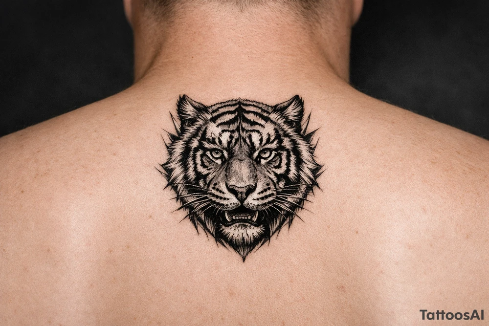 Tiger tattoo idea