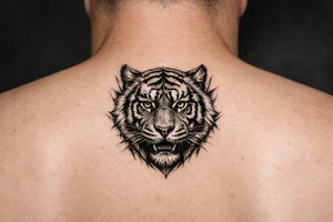 Tiger tattoo idea