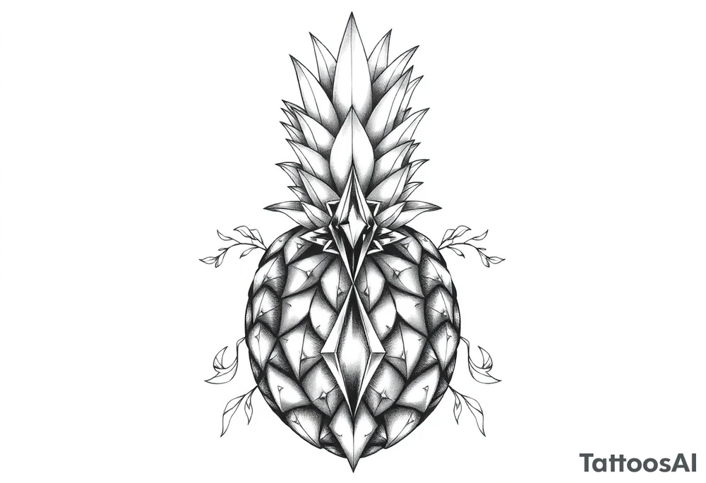 Pineapple Pubic crown diamond vagina and anus tattoo idea Pineapple Pubic crown diamond vagina and anus tattoo idea