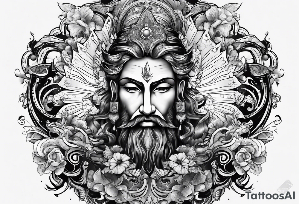 God inside me tattoo idea