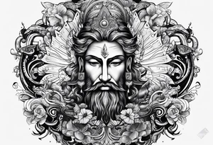 God inside me tattoo idea