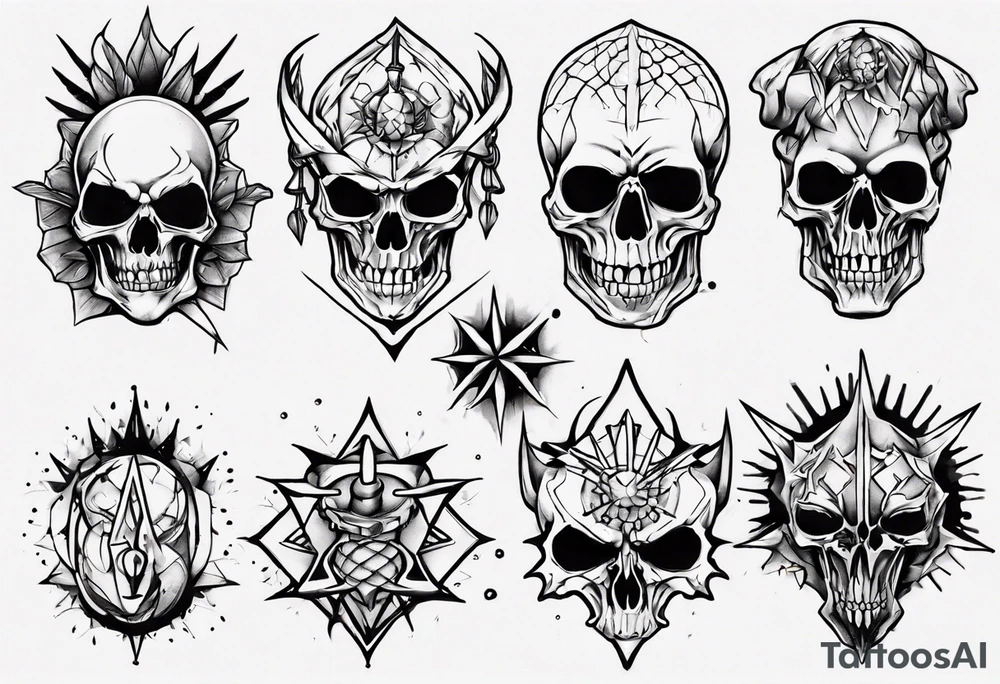mace tattoo idea