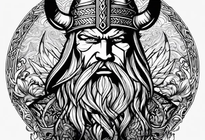 Vikings in the drakar. tattoo idea